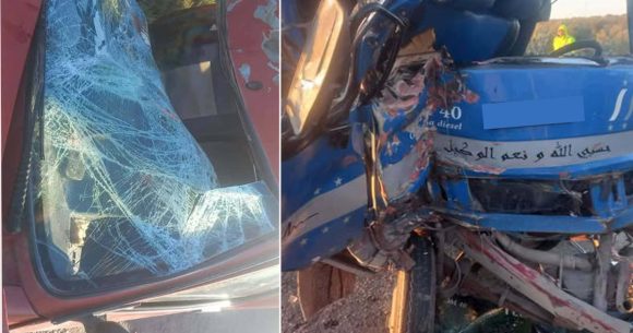 Accident tragique à Kairouan | Deux morts et 6 blessés à Hajeb Layoun