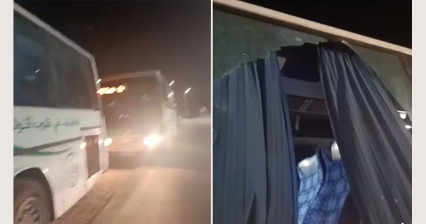 Djerba-Tunis | Un bus nocturne ciblé par des jets de pierres