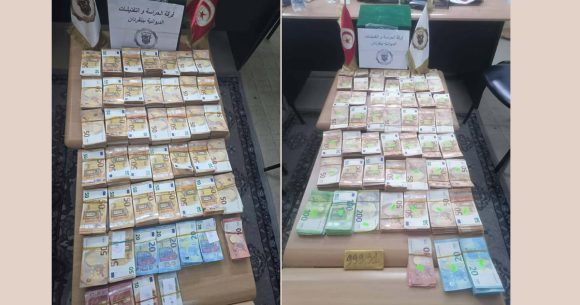 contrebande saisie douane Ben Guerdane | Saisie de devises et d’or d’une valeur de 2.6 millions de dinars