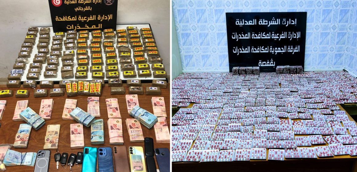 Lutte contre le trafic de drogue | Un bilan de 10 jours impressionnant