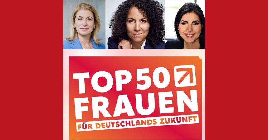 Amira Romani dans le ‘Top 50 Femmes en Allemagne’