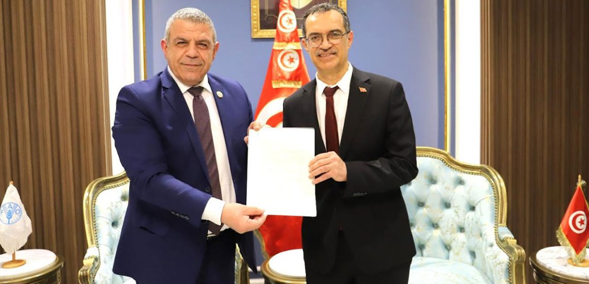Tunisie-FAO | Nabil Assaf reçu par Ezzeddine Ben Cheikh