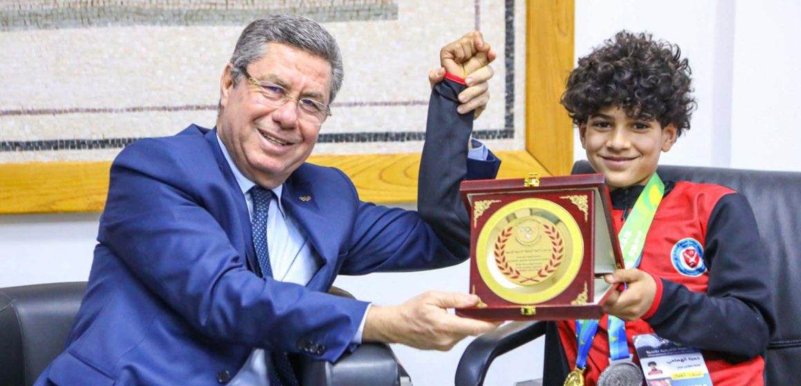 Hamza Hammami Hamza Hammami honoré par le Comité olympique tunisien