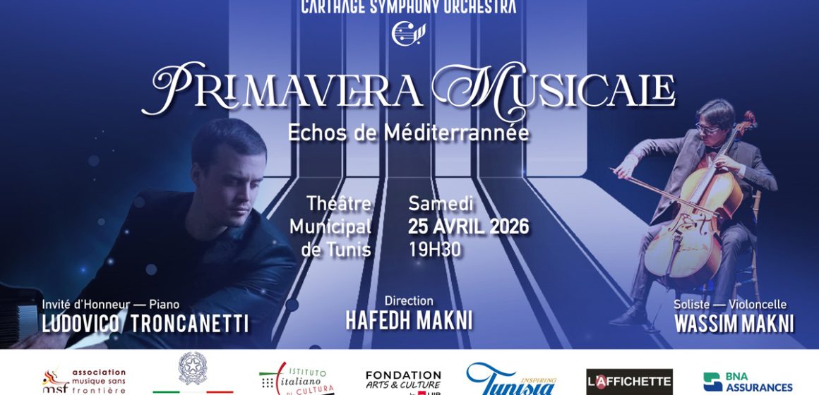 Primavera musicale | Échos de la Méditerranées au Théâtre de Tunis