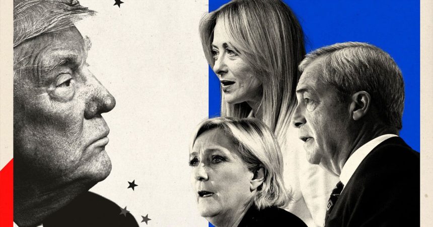 L’extrême droite européenne face à la guerre toxique de Trump
