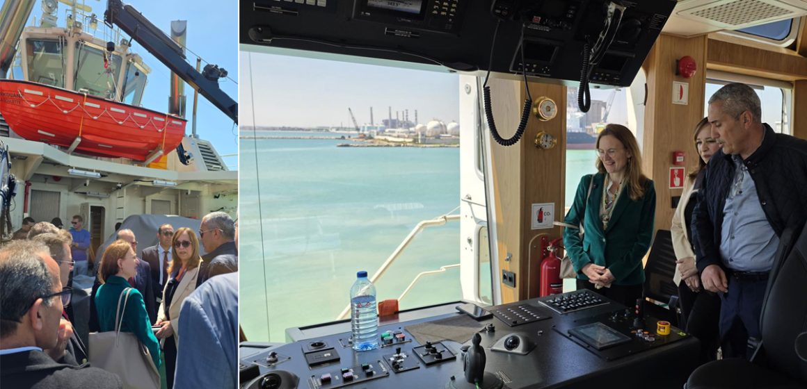 La Goulette | Cérémonie de livraison des nouveaux remorqueurs à l&rsquo;OMMP