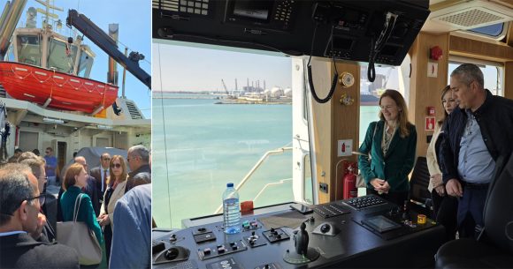 La Goulette | Cérémonie de livraison des nouveaux remorqueurs à l&rsquo;OMMP