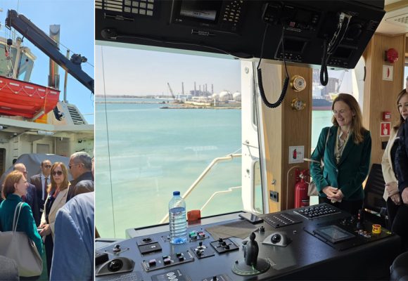 La Goulette | Cérémonie de livraison des nouveaux remorqueurs à l&rsquo;OMMP
