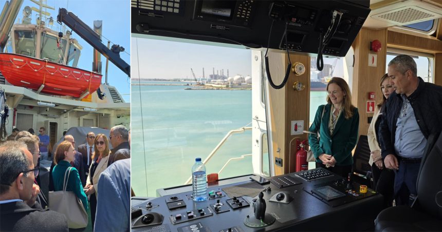 La Goulette | Cérémonie de livraison des nouveaux remorqueurs à l&rsquo;OMMP