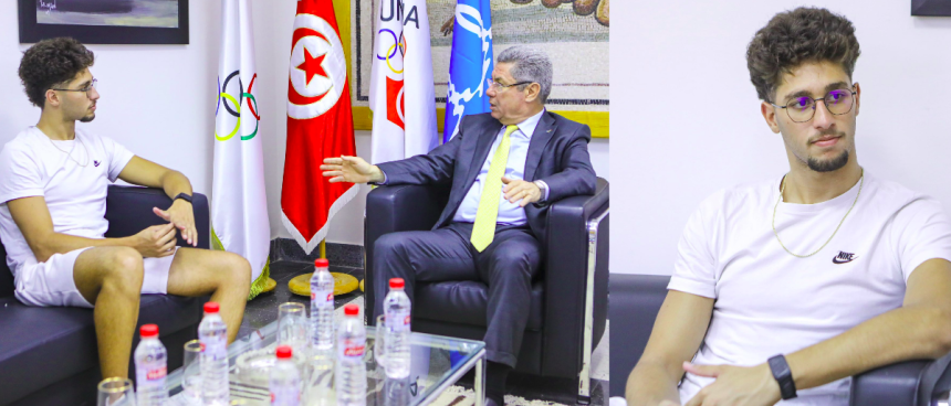 Ahmed Jaouadi Le Cnot dessine une stratégie à long terme pour accompagner le champion Ahmed Jaouadi
