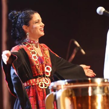 Concert de Emel Mathlouthi à La Cigale à Paris