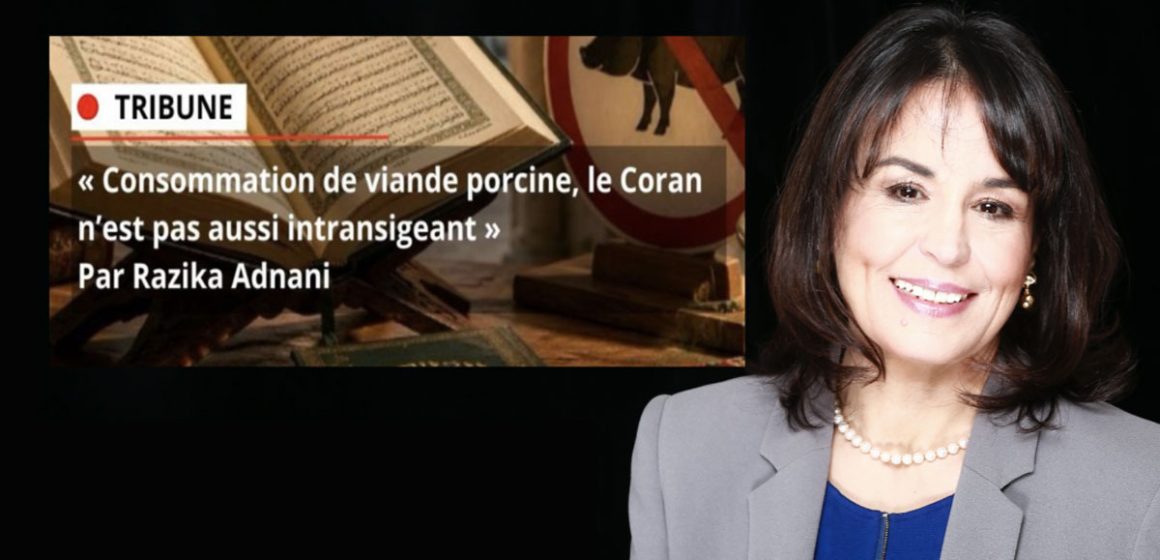 Razika-Adnana-Viande-de-porc Le Coran n’a pas totalement interdit la viande de porc