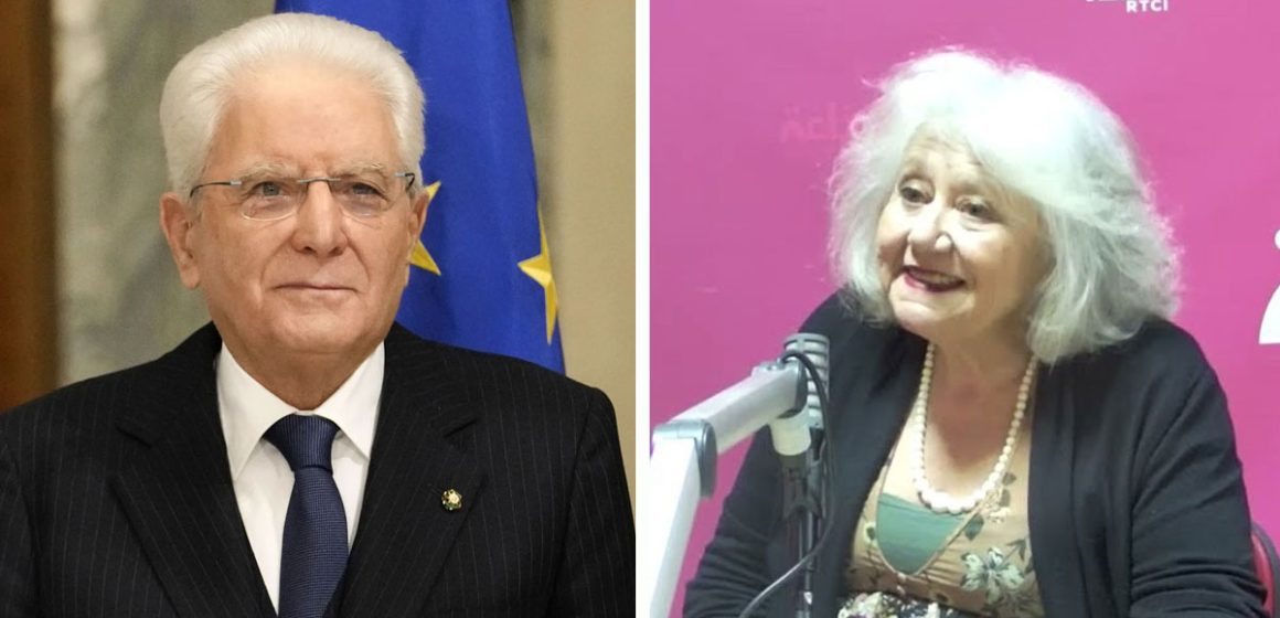 Sergio-Mattarella-et-Silvia-Finzi Le message de Sergio Mattarella au ‘‘Corriere di Tunisi’’