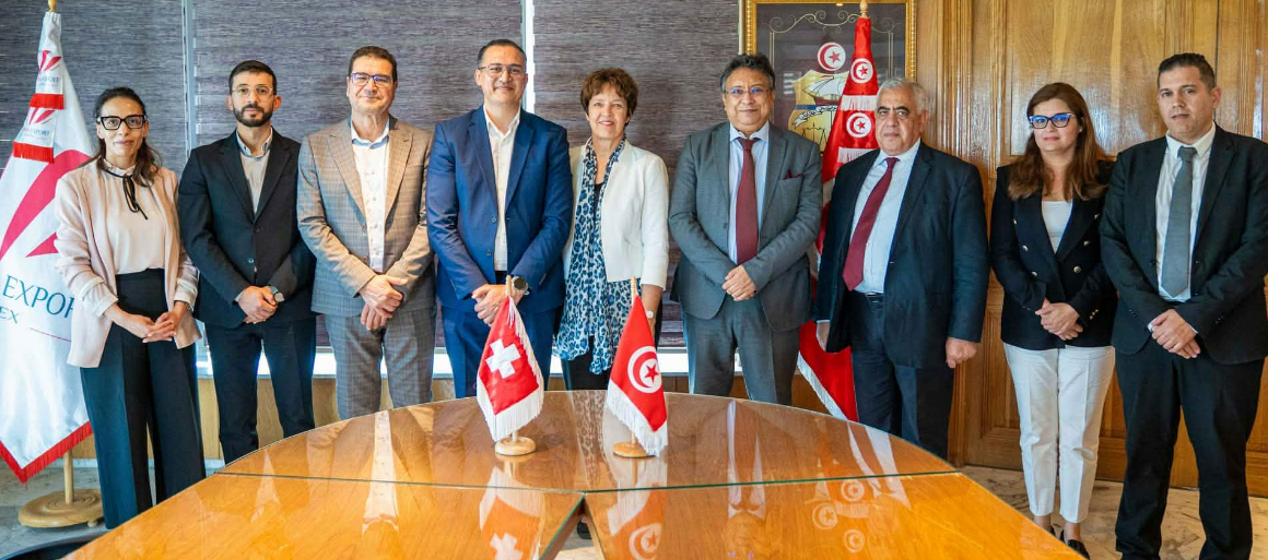 La Suisse et la Tunisie renouvellent leur engagement au service des exportations tunisiennes