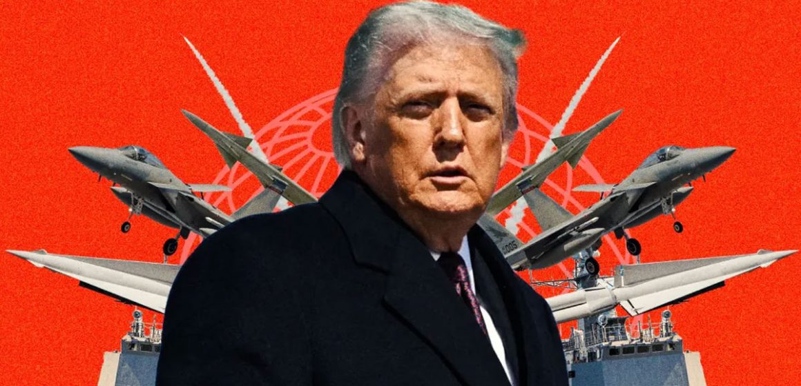 Trump-en-guerre Donald Trump | Un pacifiste tout feu tout flamme