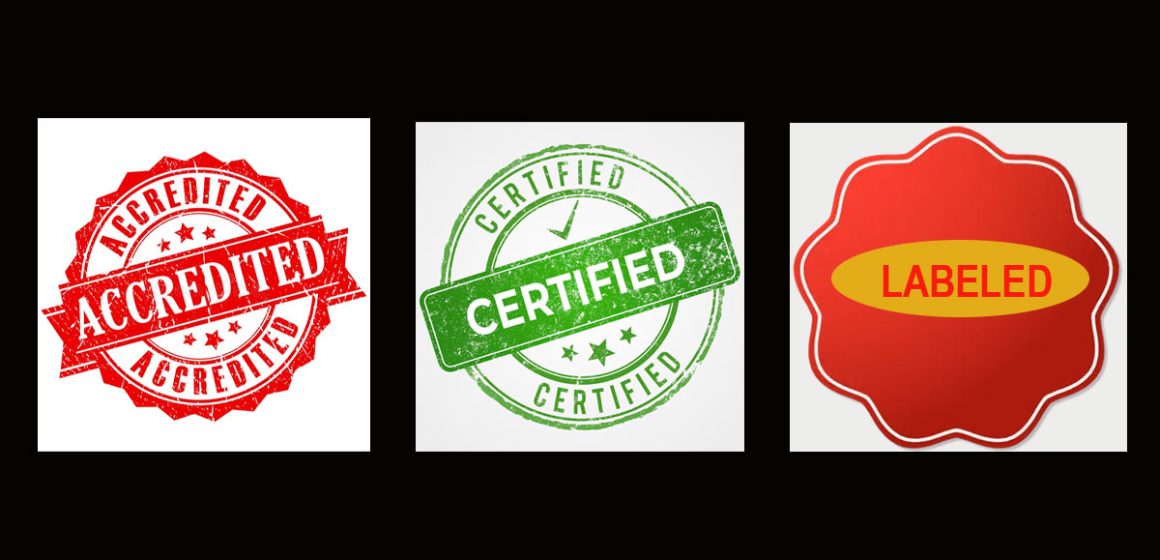 Les différences conceptuelles entre accréditation, certification et labellisation