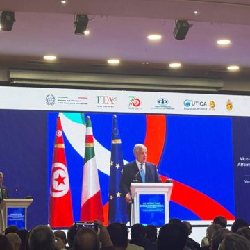Tajani pour une «alliance stratégique» entre l&rsquo;Italie et la Tunisie   