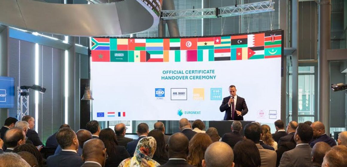Euronext l Une délégation tunisienne à la cérémonie internationale de certification d’entreprises