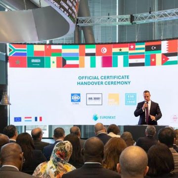 Euronext l Une délégation tunisienne à la cérémonie internationale de certification d’entreprises