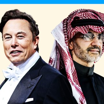 Elon-Musk-Prince-Al-Walid Grâce à SpaceX de Musk, la fortune d’Al-Walid ben Talal explose !