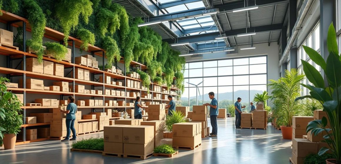 Entrepot-vert Transition écologique dans les entrepôts | La logistique verte progresse en Méditerranée