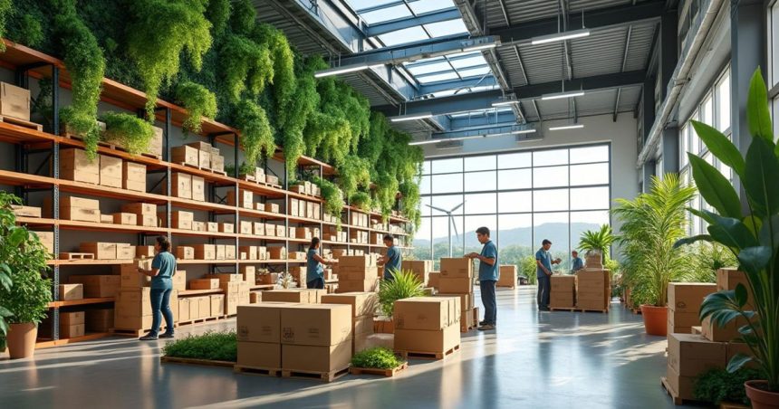 Entrepot-vert Transition écologique dans les entrepôts | La logistique verte progresse en Méditerranée
