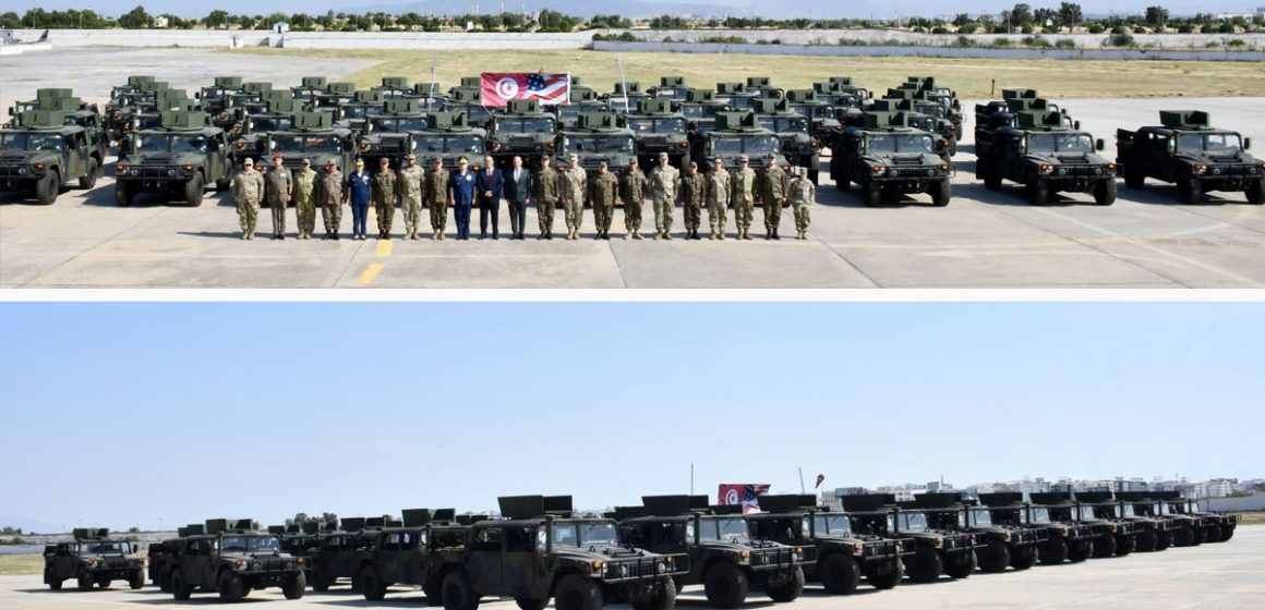 Livraison de 48 véhicules Hummer américains à l’armée tunisienne