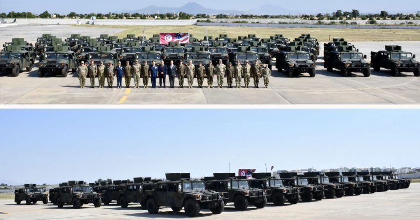 Livraison de 48 véhicules Hummer américains à l’armée tunisienne