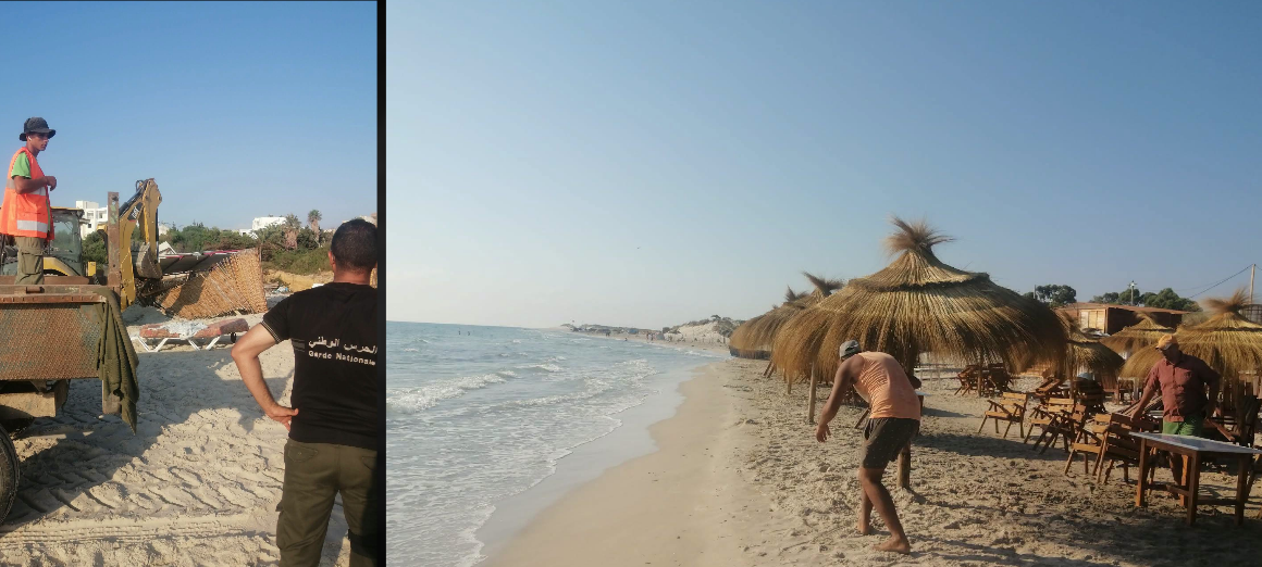 Hammam Ghezèze | Campagne contre l&rsquo;occupation illégale des plages
