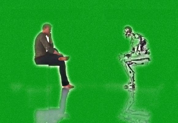 Homme-et-robot-2 L’IA, une menace existentielle pour l’humanité ?