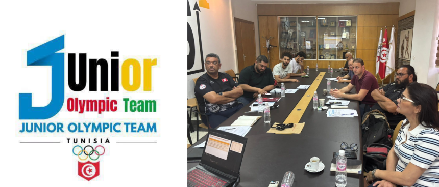 Junior Olympic Team Le Cnot lance le projet « Junior Olympic Team » pour les jeunes talents tunisiens