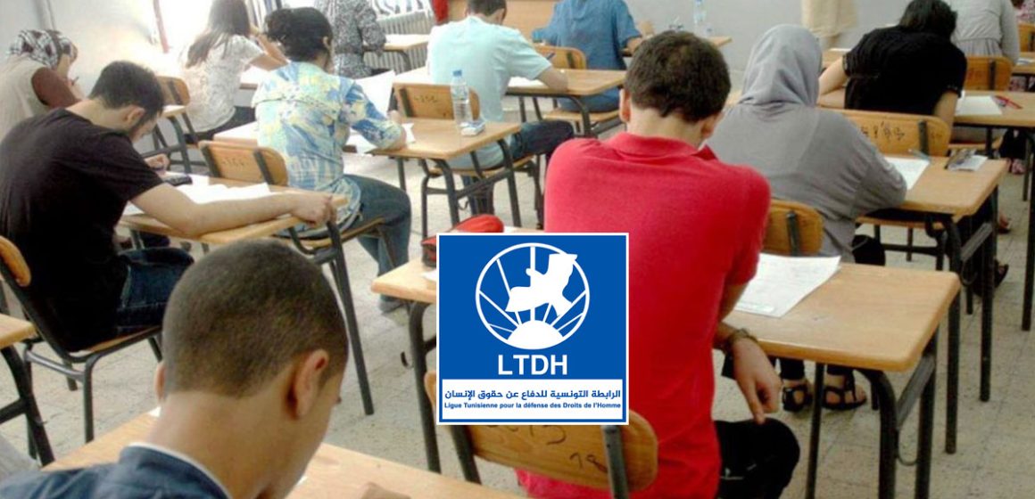 La LTDH dénonce l’incarcération d’élèves pour fraude aux examens