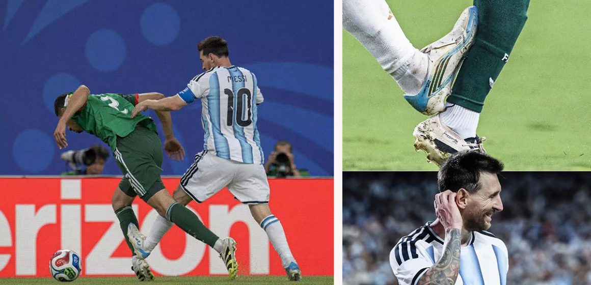 Lionel-Messi-Aissa-Mandi Mondial 2026 | Messi échappe au rouge et marque 3 buts à l’Algérie