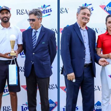 Rabeh-Bedoui-Aya-Ladhari-Golf Rabeh Bedoui et Aya Ladhari sacrés champions de Tunisie de golf