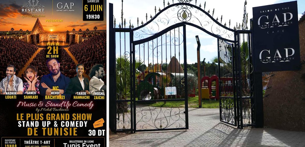Music & Comedy au Game Art Park de Gammarth