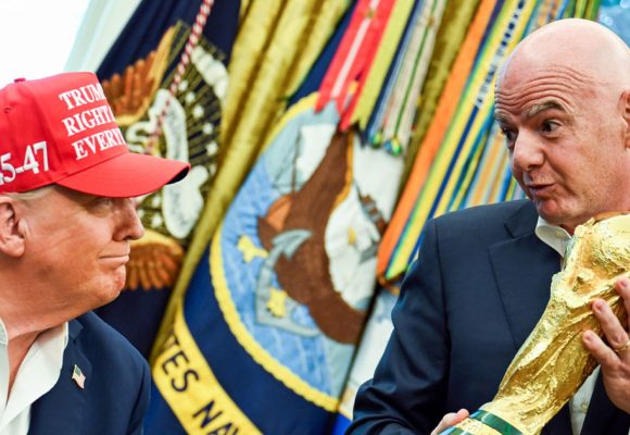Trump-Infantino-3 Mondial Fifa | Sous Trump et Rubio, la coupe est vide