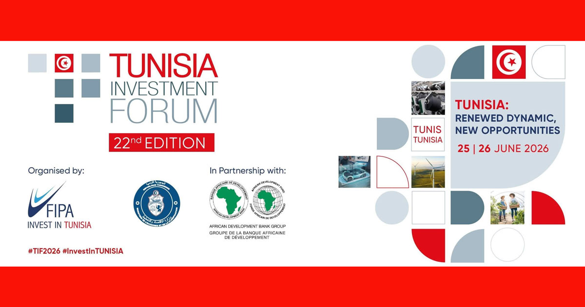 Programme du Tunisia Investment Forum (25-26 juin 2026)