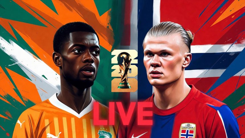 Côte d&rsquo;Ivoire – Norvège en live streaming : Coupe du Monde 2026