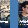 Le Tunisien Ahmed Hafnaoui brille championnats d’été de natation de Floride