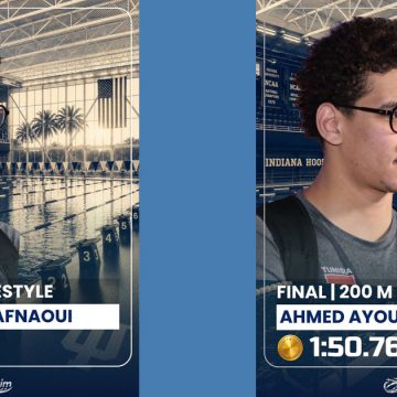 Ahmed-Ayoub-Hafnaoui-Florida Le Tunisien Ahmed Hafnaoui brille championnats d’été de natation de Floride