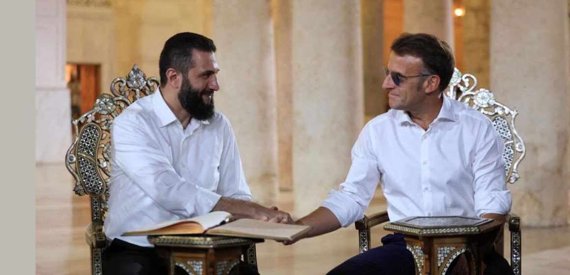 Explosions près de l&rsquo;hôtel de Macron à Damas