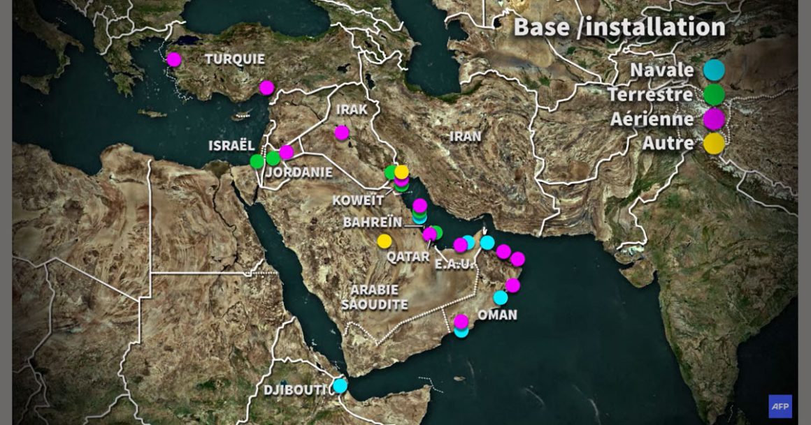 Bases-americaines-Moyen-Orient Bases américaines au Moyen-Orient | Un facteur d’insécurité