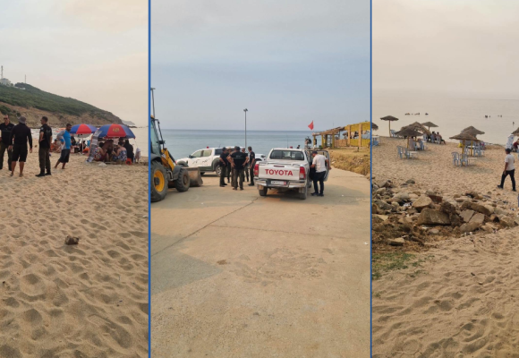 Tabarka | Libération du domaine public maritime à la plage de Berkoukech