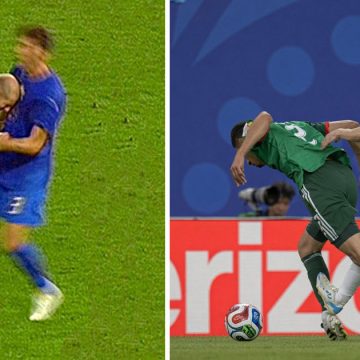 Coup-de-Boule-de-Zidane-Tacle-de-Messi La Fifa accusée de «trucage» favorisant Messi et l’Argentine