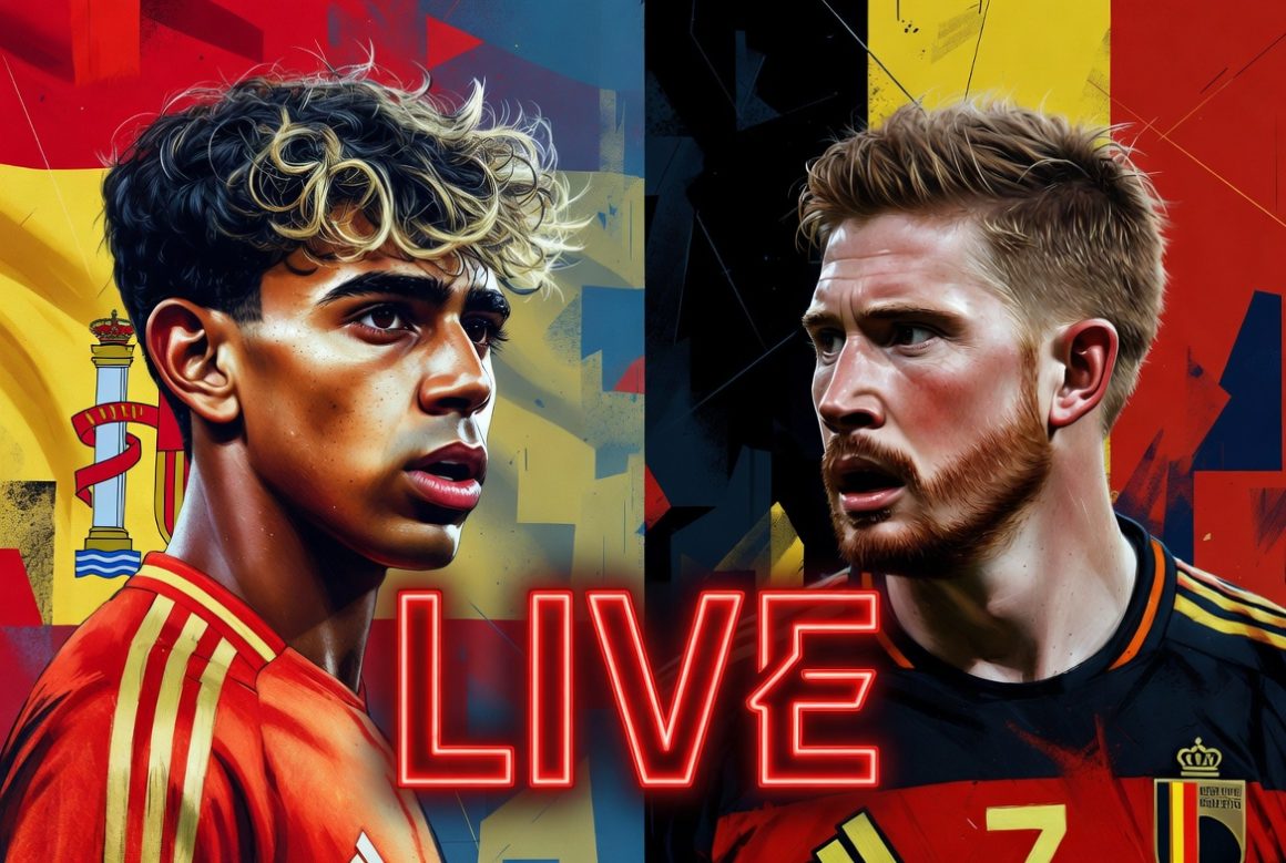 Espagne – Belgique en live streaming coupe du monde 2026 Espagne – Belgique en live streaming : Coupe du Monde 2026