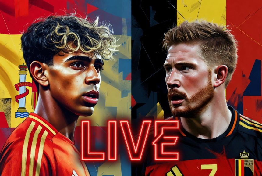 Espagne – Belgique en live streaming coupe du monde 2026 Espagne – Belgique en live streaming : Coupe du Monde 2026