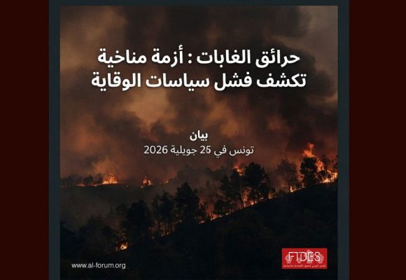 Feux de forêts | Le FTDES pointe les carences du système forestier en Tunisie