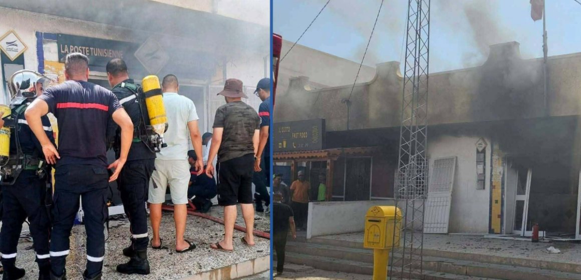 La Poste Redeyef Point sur l’incendie au bureau de poste de Redeyef