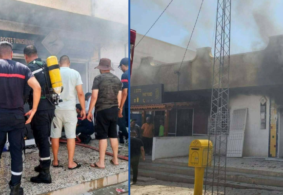 Point sur l&rsquo;incendie au bureau de poste de Redeyef