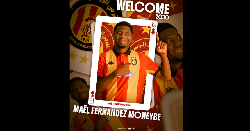 Maël Monyebe Fernandez Maël Monyebe Fernandez avec l’Espérance de Tunis jusqu’en 2030